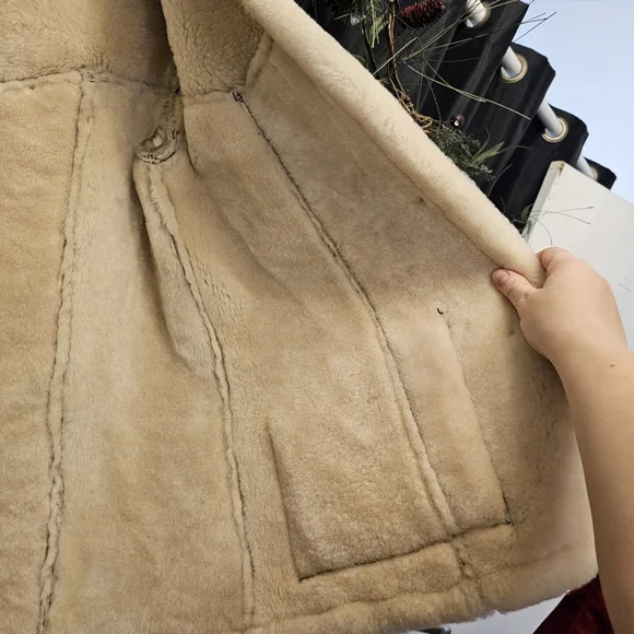 Genuine shirling vintage coat - Picture 3 of 14